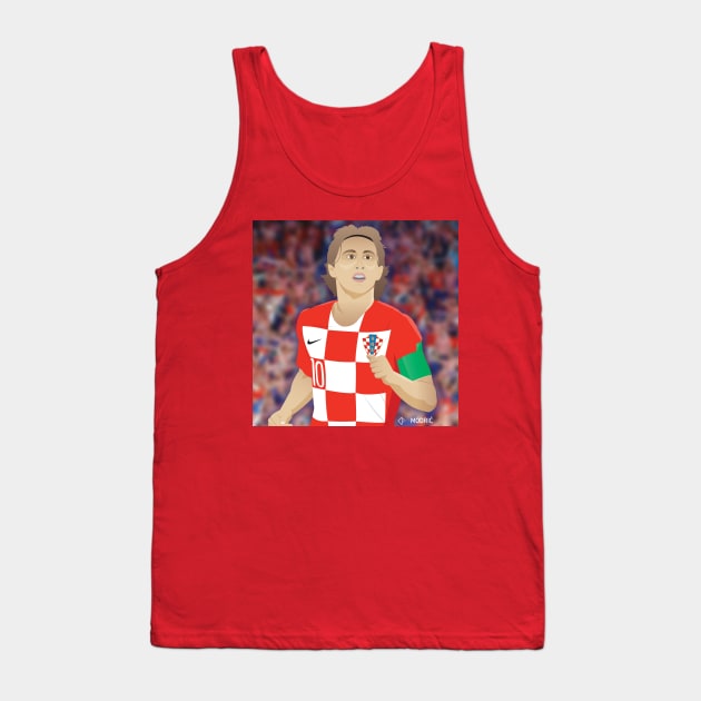 Modric - World Cup 2018 Tank Top by cdisneyfanatic